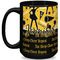 Cheer Coffee Mug - 15 oz - Black Full