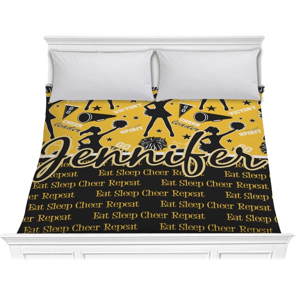 Custom Cheer Comforter - King (Personalized)