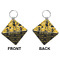 Cheer Diamond Keychain (Front + Back)