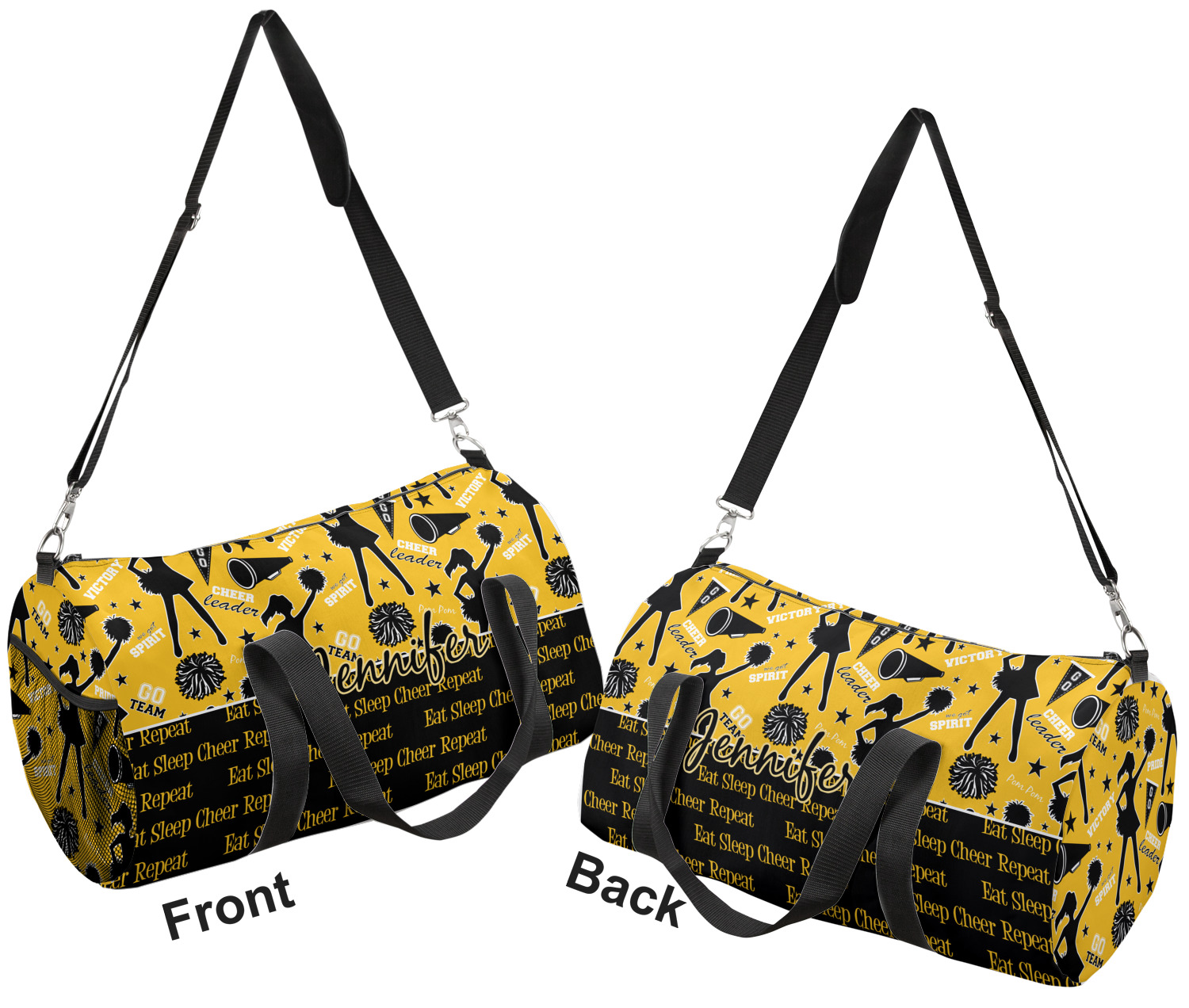 cheerleading duffle bags personalized