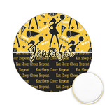 Cheer Printed Cookie Topper - 2.15" (Personalized)