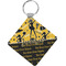 Cheer Personalized Diamond Key Chain