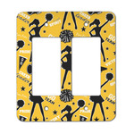 Cheer Rocker Style Light Switch Cover - Two Switch