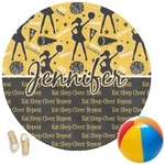 Cheer Round Beach Towel (Personalized)