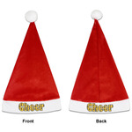 Cheer Santa Hat - Front & Back (Personalized)