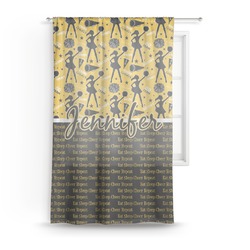 Cheer Sheer Curtain - 50"x84" (Personalized)
