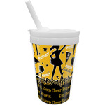 Cheer Sippy Cup with Straw (Personalized)