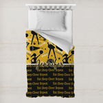 Cheer Toddler Duvet Cover w/ Name or Text