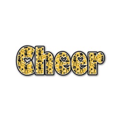 Cheer Name/Text Decal - Medium (Personalized)