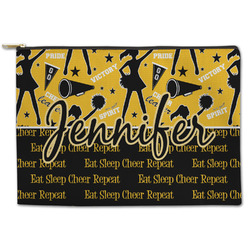 Cheer Zipper Pouch - Large - 12.5"x8.5" (Personalized)