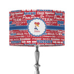 Cheerleader 12" Drum Lamp Shade - Fabric (Personalized)