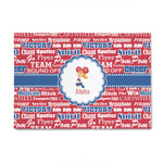 Cheerleader 4' x 6' Indoor Area Rug (Personalized)