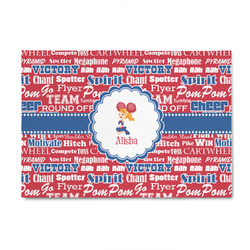 Cheerleader 4' x 6' Indoor Area Rug (Personalized)