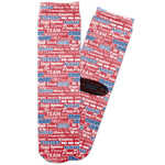 Cheerleader Adult Crew Socks