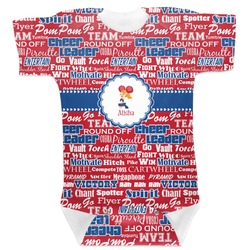 Cheerleader Baby Bodysuit 0-3 (Personalized)