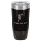 Cheerleader Black Polar Camel Tumbler - 20oz - Front