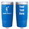 Cheerleader Blue Polar Camel Tumbler - 20oz - Double Sided - Approval