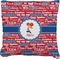 Cheerleader Burlap Pillow 24"