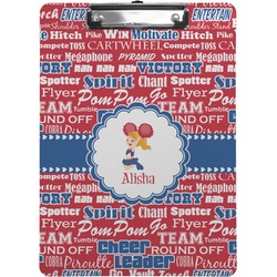 Cheerleader Clipboard (Letter Size) (Personalized)