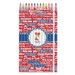 Cheerleader Colored Pencils (Personalized)