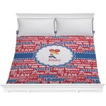 Cheerleader Comforter - King (Personalized)