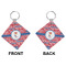 Cheerleader Diamond Keychain (Front + Back)