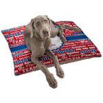 Cheerleader Dog Bed - Large w/ Name or Text