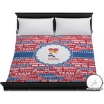 Cheerleader Duvet Cover - King (Personalized)