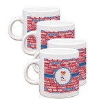 Cheerleader Single Shot Espresso Cups - Set of 4 (Personalized)