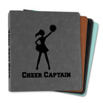 Cheerleader Leather Binder - 1" (Personalized)