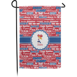 Cheerleader Small Garden Flag - Single Sided w/ Name or Text