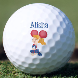 Cheerleader Golf Balls - Titleist Pro V1 - Set of 3 (Personalized)