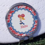 Cheerleader Golf Ball Marker - Hat Clip