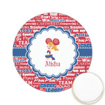 Cheerleader Printed Cookie Topper - 2.15" (Personalized)