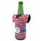 Cheerleader Jersey Bottle Cooler - ANGLE (on bottle)