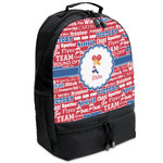 Cheerleader Backpacks - Black (Personalized)