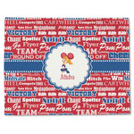 Cheerleader Single-Sided Linen Placemat - Single w/ Name or Text