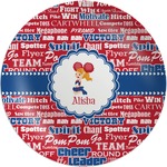 Cheerleader Melamine Plate (Personalized)