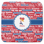 Cheerleader Memory Foam Bath Mat - 48"x48" (Personalized)