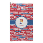 Cheerleader Microfiber Golf Towel - Small (Personalized)