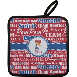 Cheerleader Pot Holder w/ Name or Text