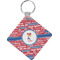 Cheerleader Personalized Diamond Key Chain