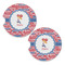 Cheerleader Sandstone Car Coasters - Set of 2