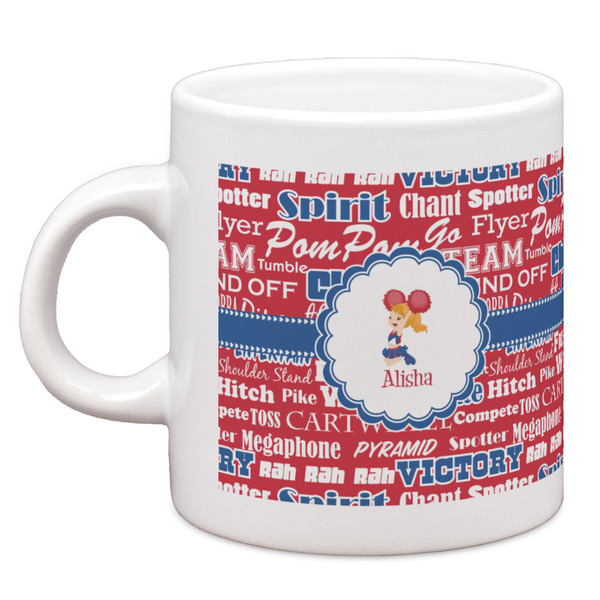 Custom Cheerleader Espresso Cup (Personalized)