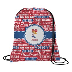 Cheerleader Drawstring Backpack - Small (Personalized)
