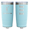 Cheerleader Teal Polar Camel Tumbler - 20oz -Double Sided - Approval