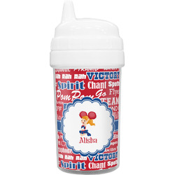 Cheerleader Toddler Sippy Cup (Personalized)