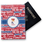 Cheerleader Vinyl Passport Holder (Personalized)