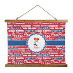 Cheerleader Wall Hanging Tapestry - Wide (Personalized)