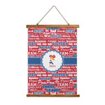 Cheerleader Wall Hanging Tapestry - Tall (Personalized)